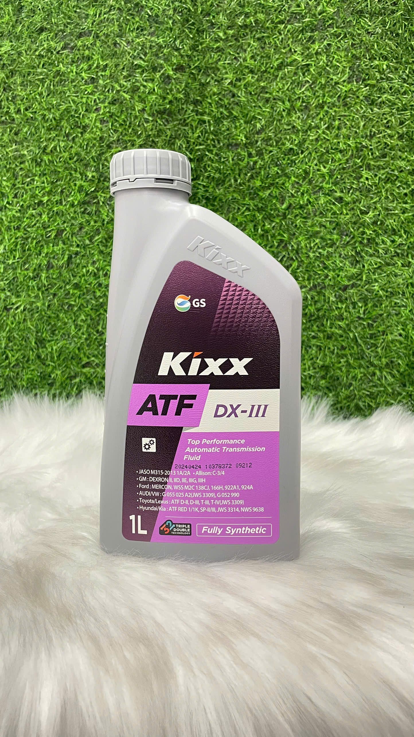 Dầu nhớt hộp số tự động và trợ lực tay lái Kixx ATF DX-III Fully Synthetic